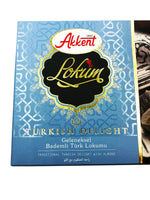 Akkent Rahat Lokum with Almonds – 13.53oz Turkish Delight