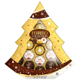 Ferrero Rocher Collection Assorted Confections Christmas Tree Gift Box